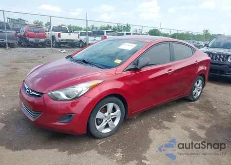 2013 Hyundai Elantra Gls from USA, damaged, VIN 5NPDH4AE5DH376035